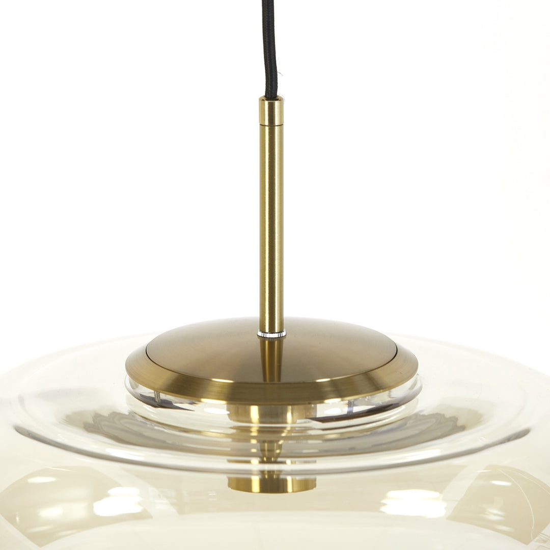 Misty Pendant Light - Gold & Amber Light & Living 11