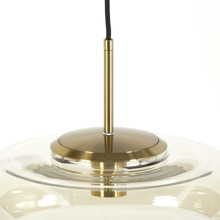 Misty Pendant Light - Gold & Amber Light & Living 11