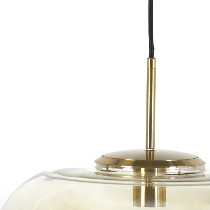 Misty Pendant Light - Gold & Amber Light & Living 14