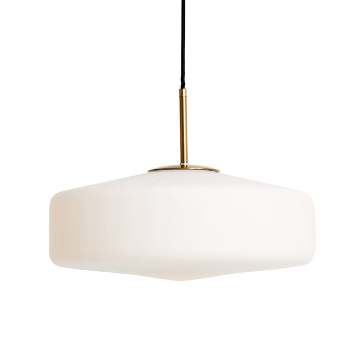 Pleat Pendant Light - Gold & Matte White Light & Living 6