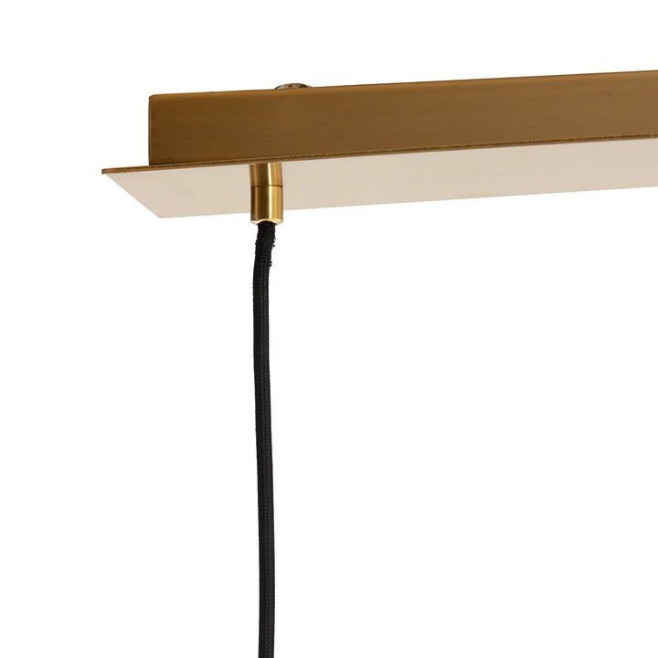 Medina 3 Light Pendant Light - Amber & Gold Light & Living 5