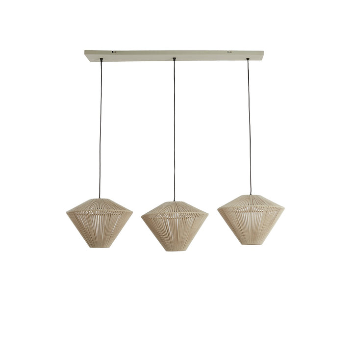 Felida 3 Light Pendant Light - Cream Light & Living 1