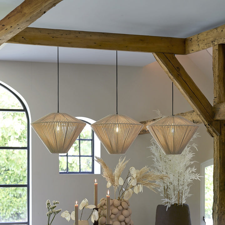 Felida 3 Light Pendant Light - Cream Light & Living 2