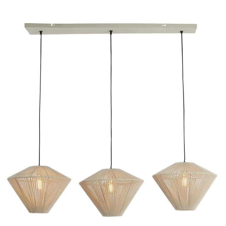 Felida 3 Light Pendant Light - Cream Light & Living 6