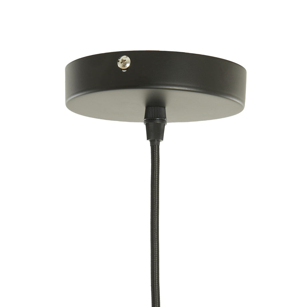 Janzur Rattan Pendant Light - Dark Brown Light & Living 2