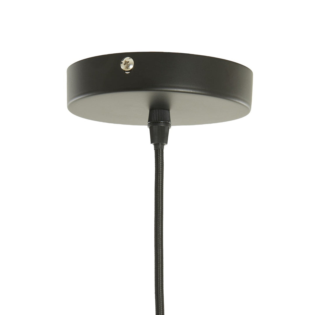 Janzur Rattan Pendant Light - Dark Brown Light & Living 2