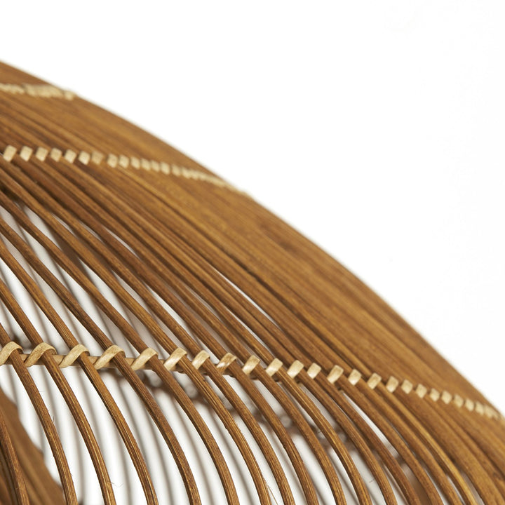 Janzur Rattan Pendant Light - Dark Brown Light & Living 5
