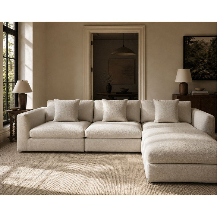 Nuova Modular Sofa Right - Capella Ivory