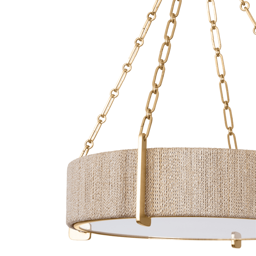 Quebec Chandelier Light - Gold Hudson Valley Lighting 2
