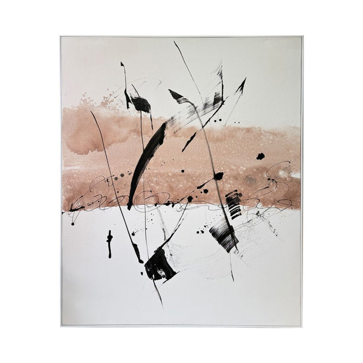 Monochord Oil Painting On Canvas