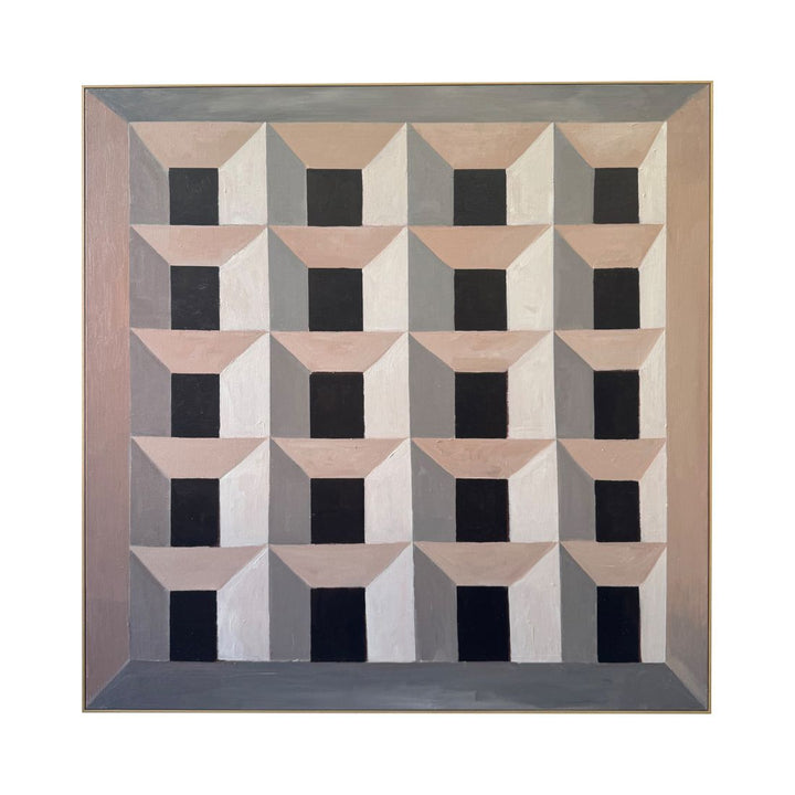 Cipher Oil Painting On Canvas
