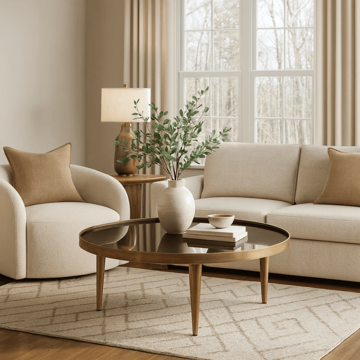 Reese Large Round Coffee Table