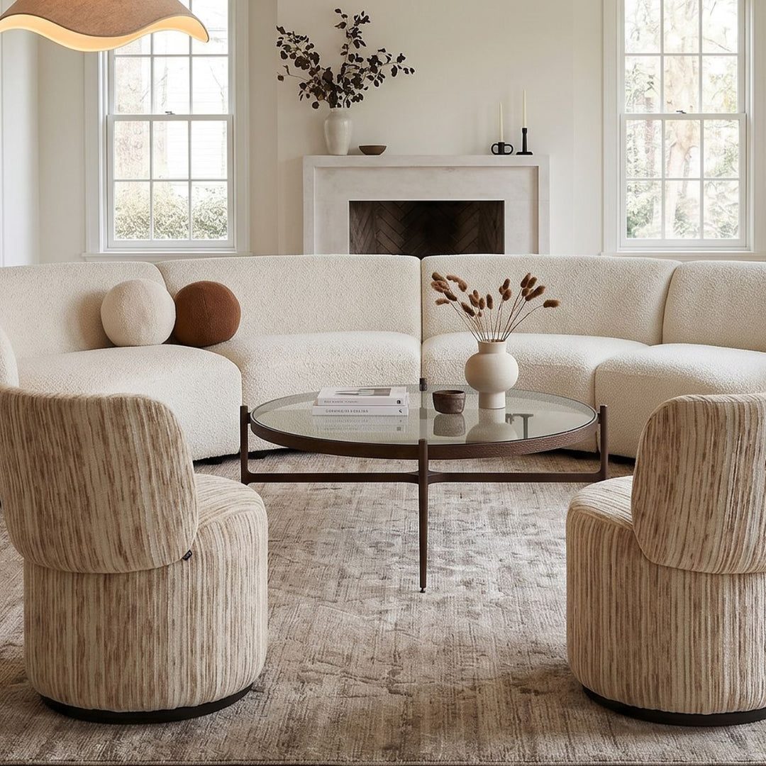 Aura Swivel Occasional Chair - Windsor Beige