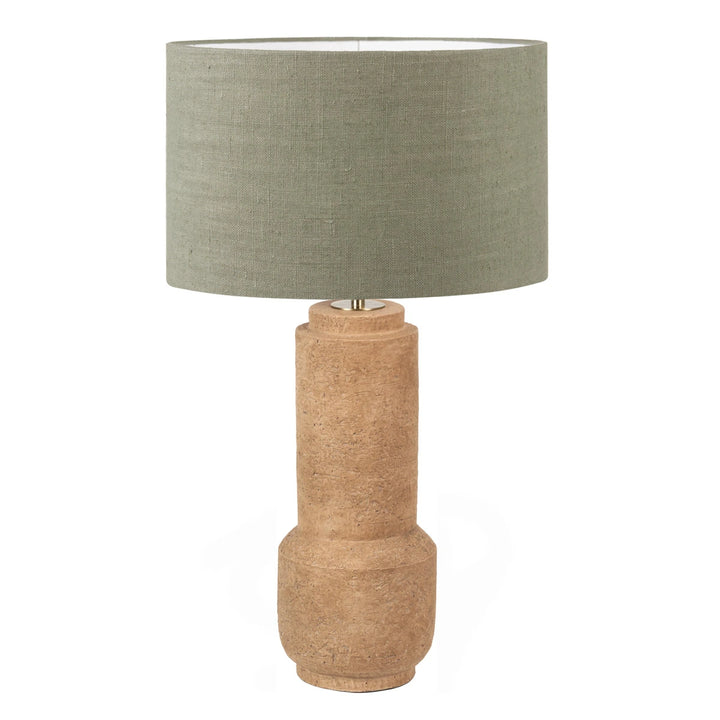 Gaiana Concrete Table Lamp Base - Pistachio Green