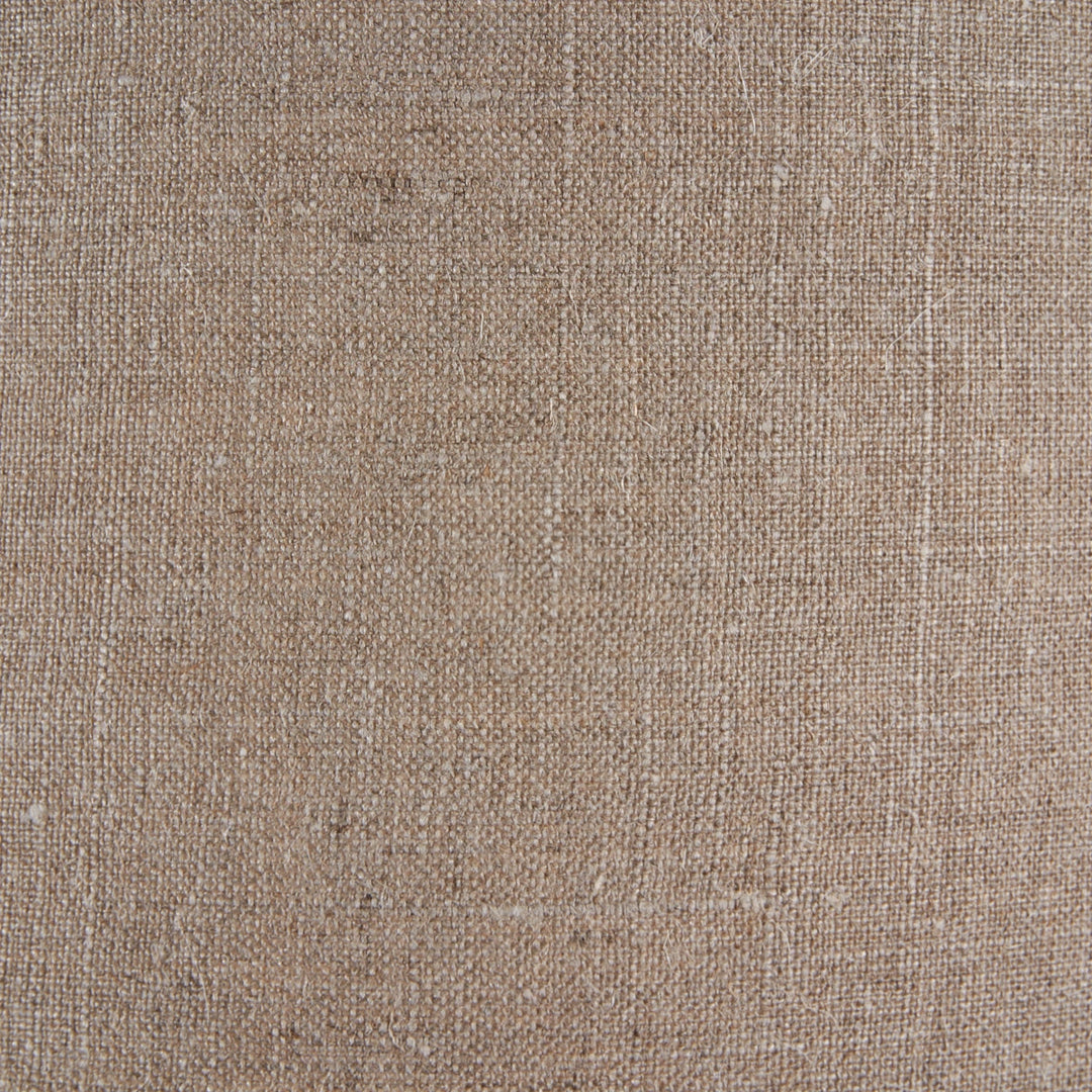 Inaya Natural Tapered Wood Table Lamp - Natural Linen