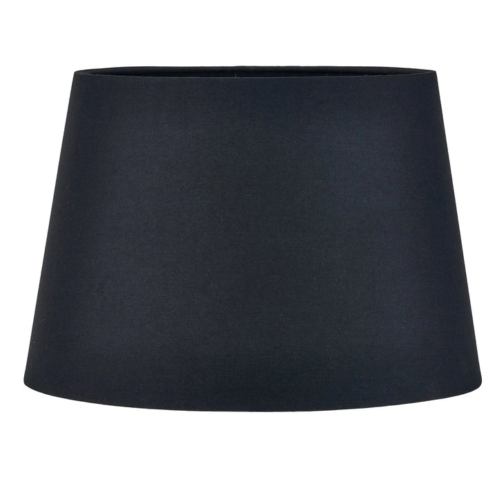 Asteri Feather Ceramic Urn Table Lamp -  Black