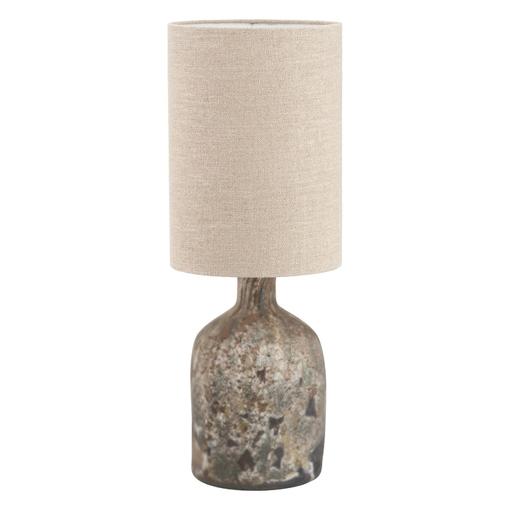 Palmino Organic Glass Bottle Table Lamp