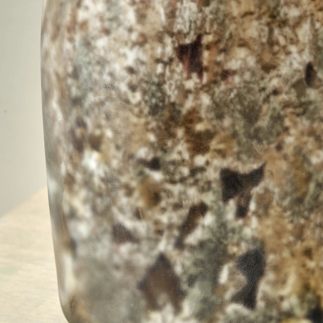 Palmino Organic Glass Bottle Table Lamp