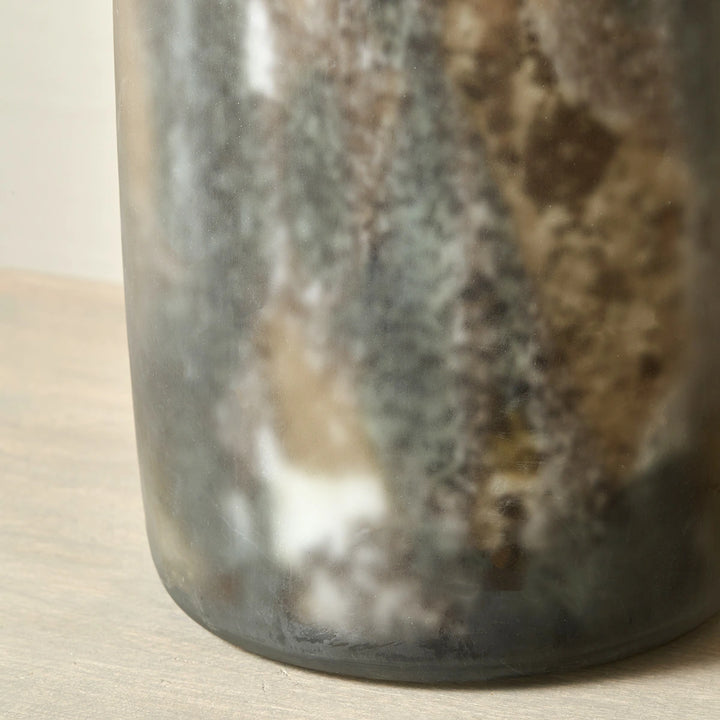Palmino Tall Organic Glass Bottle Table Lamp