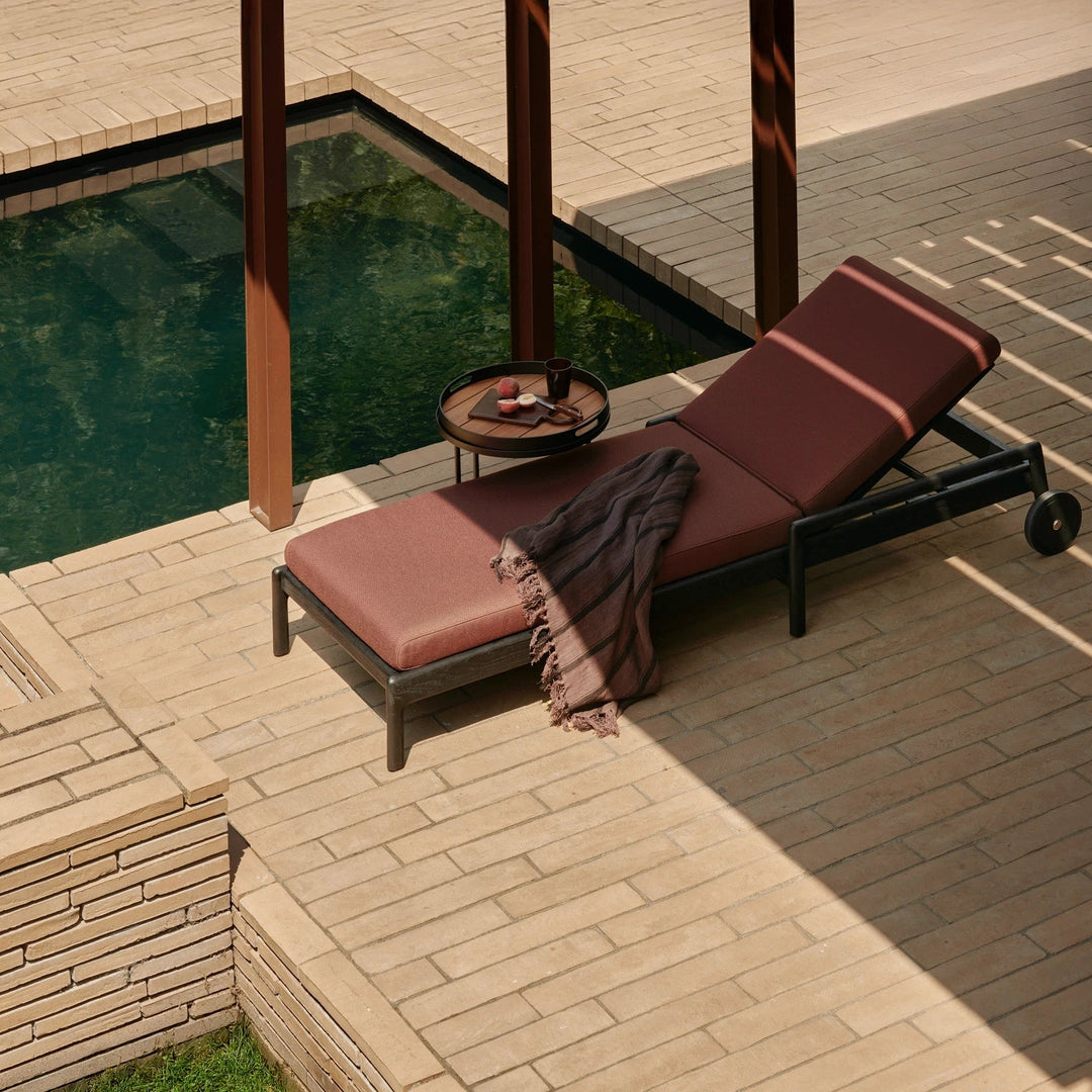 Outdoor Tray Side Table - Dark Bronze