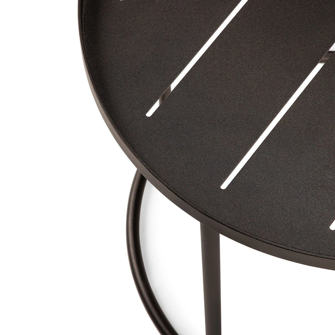Outdoor Tray Side Table - Dark Bronze