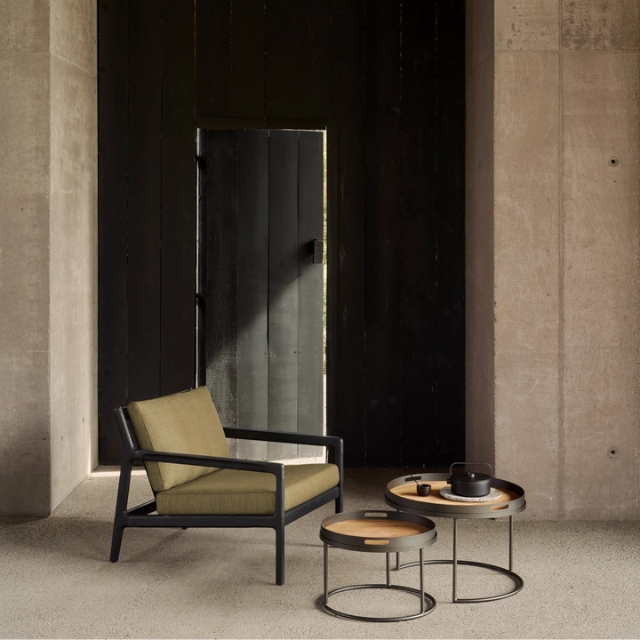 Outdoor Tray Coffee Table Set - Dark Bronze