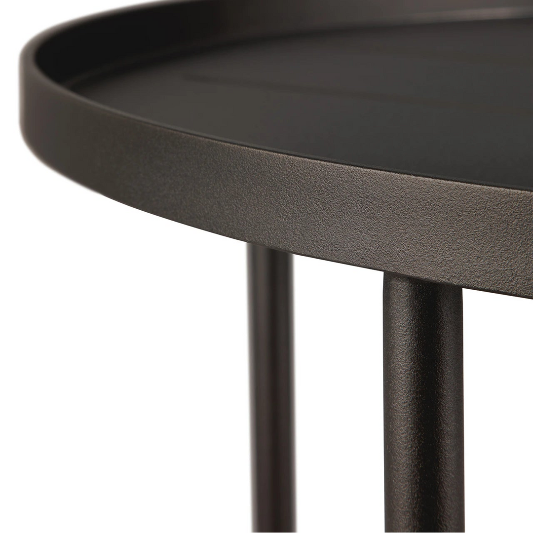 Outdoor Tray Coffee Table Set - Dark Bronze
