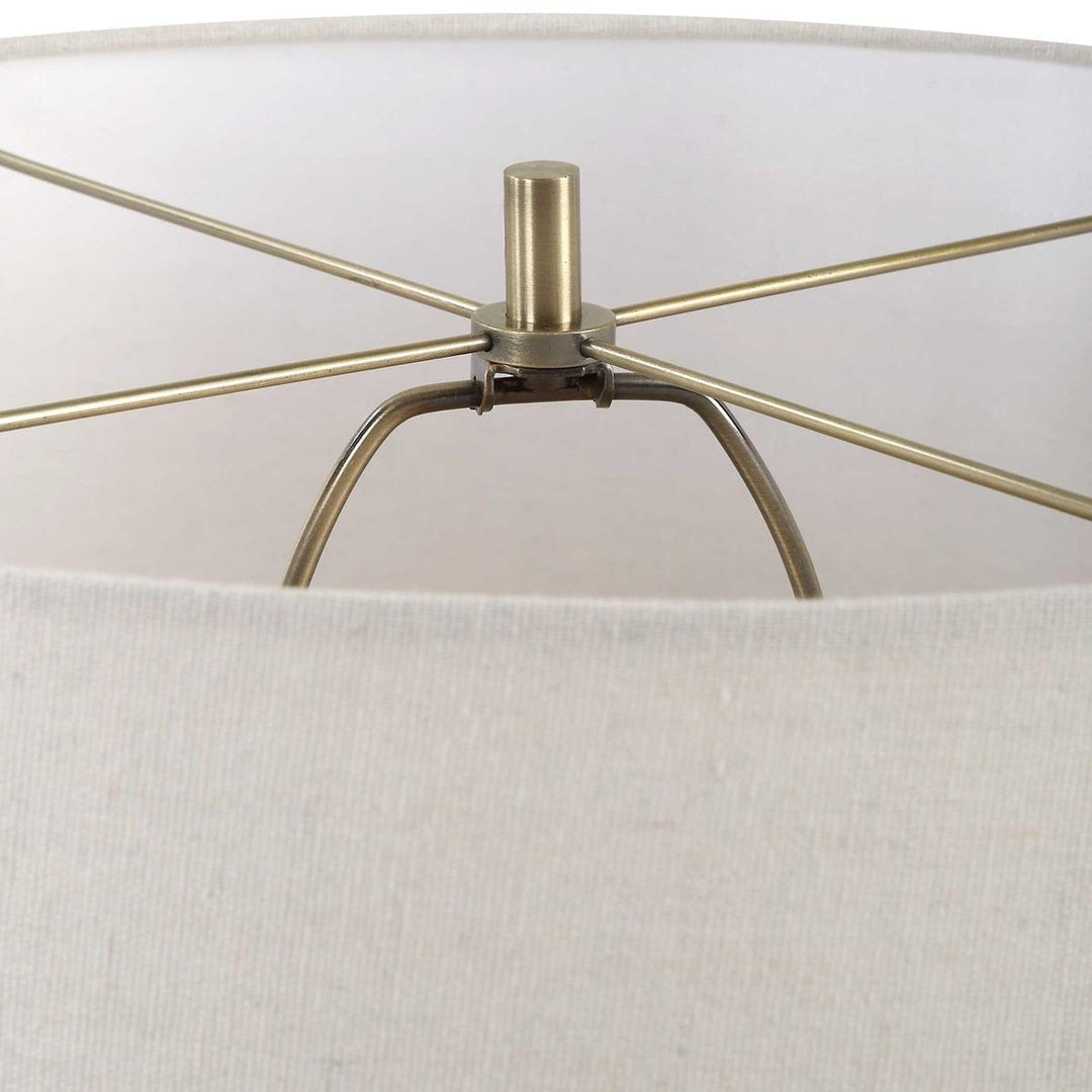 Pueblo Fired Clay Table Lamp