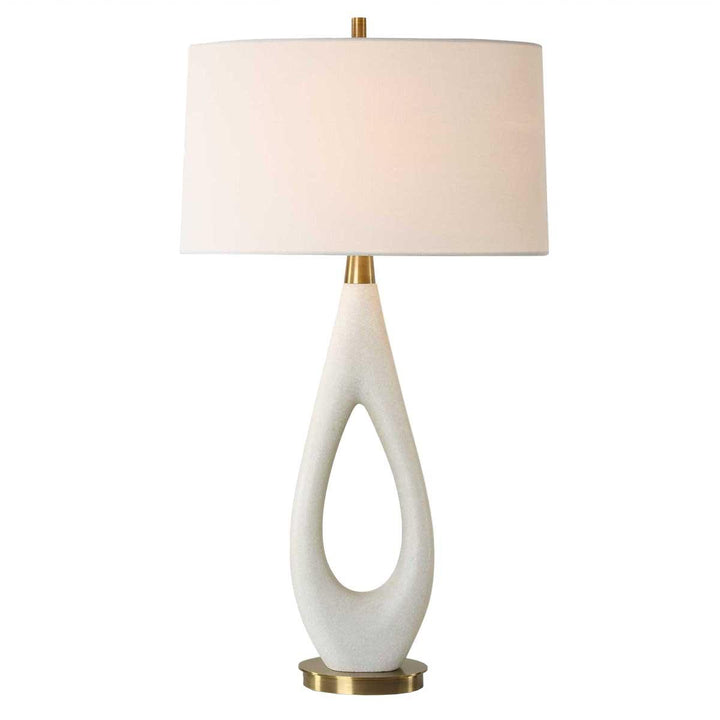 Promenade White Table Lamp