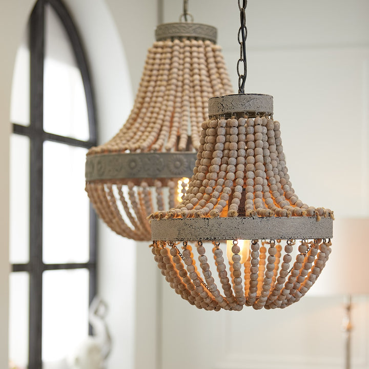 Luna Pendant Light - Old White Light & Living 2