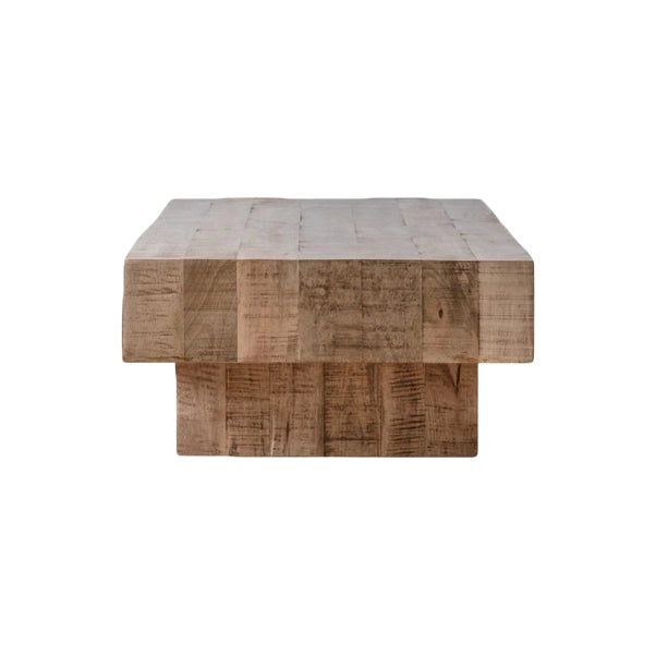 Gallery Interiors Iowa Wood Coffee Table