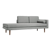 Broste Copenhagen Wind Chaise Longue Right Sided in Grey