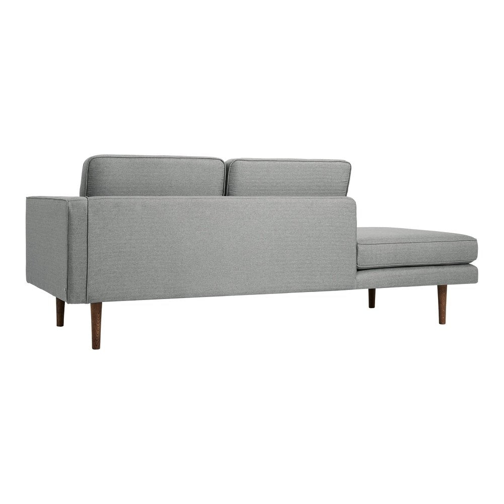 Broste Copenhagen Wind Chaise Longue Right Sided in Grey