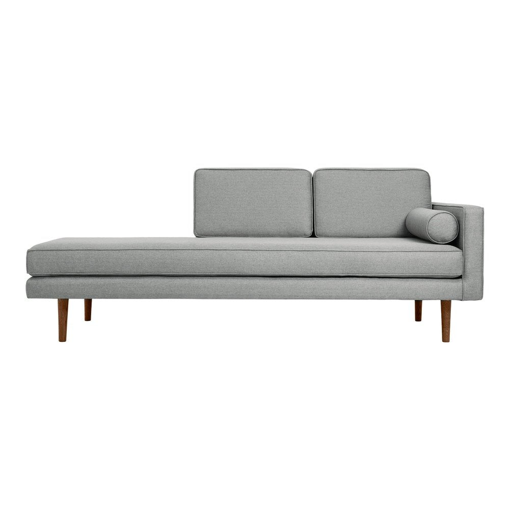 Broste Copenhagen Wind Chaise Longue Right Sided in Grey