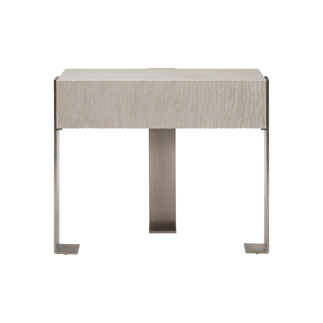 Solaria Nightstand - Weathered Bone