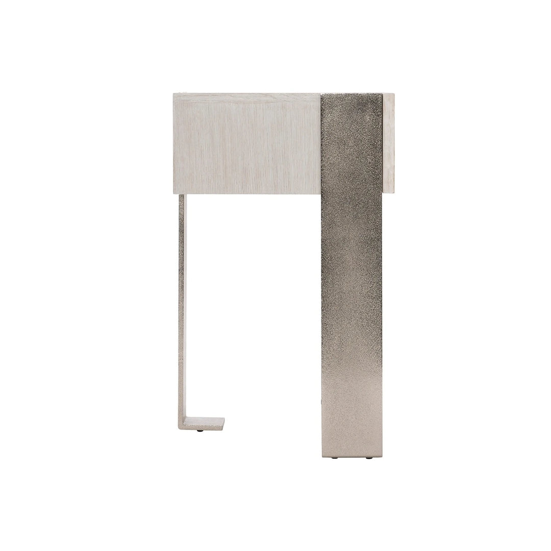 Solaria Nightstand - Weathered Bone