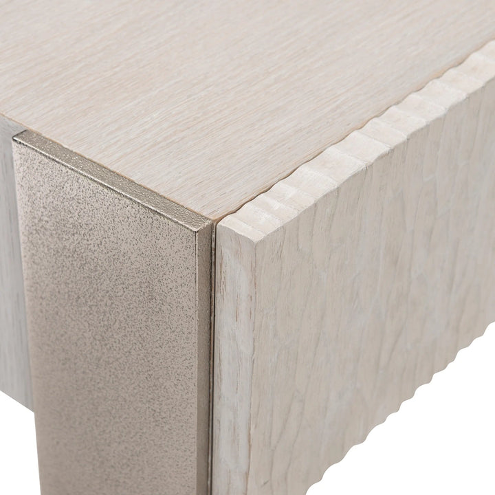 Solaria Nightstand - Weathered Bone