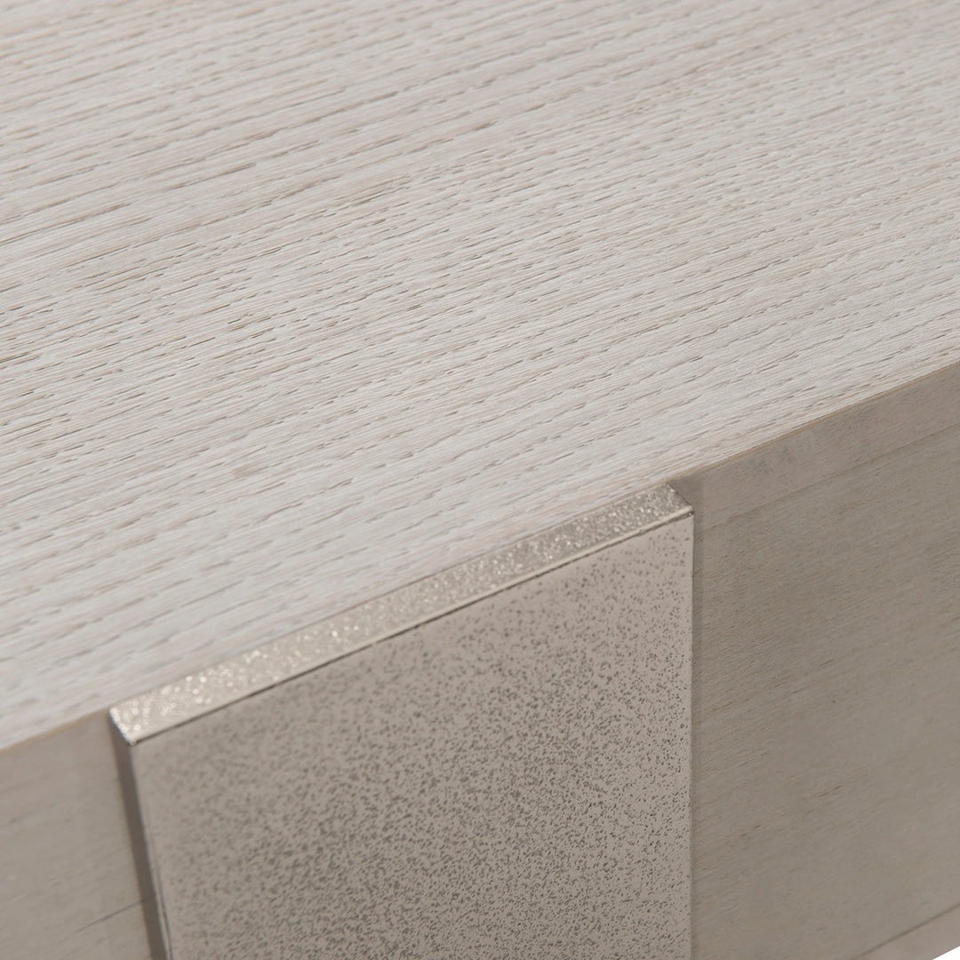 Solaria Nightstand - Weathered Bone