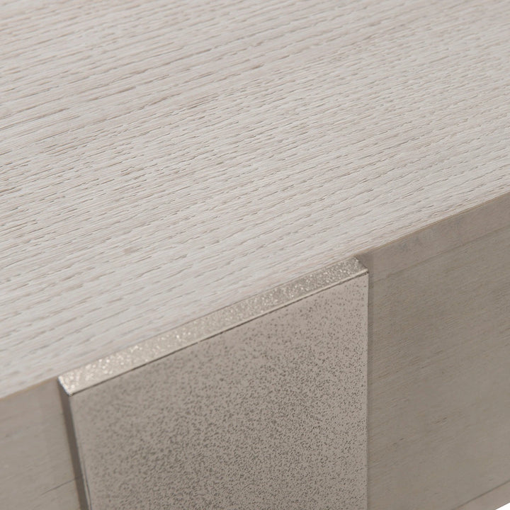 Solaria Nightstand - Weathered Bone