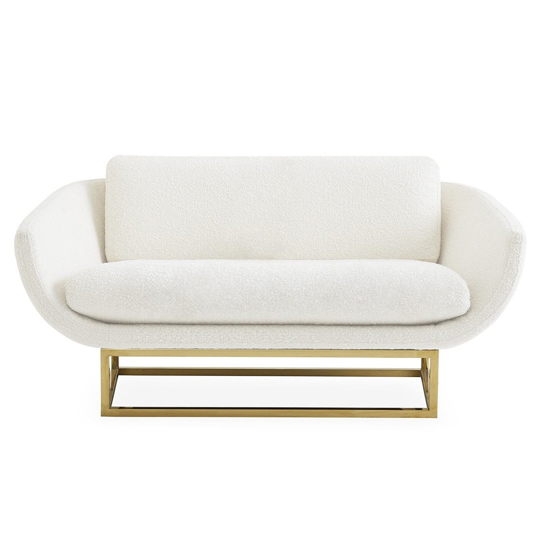 Beaumont Settee - Olympus Oatmeal Design Maven 1