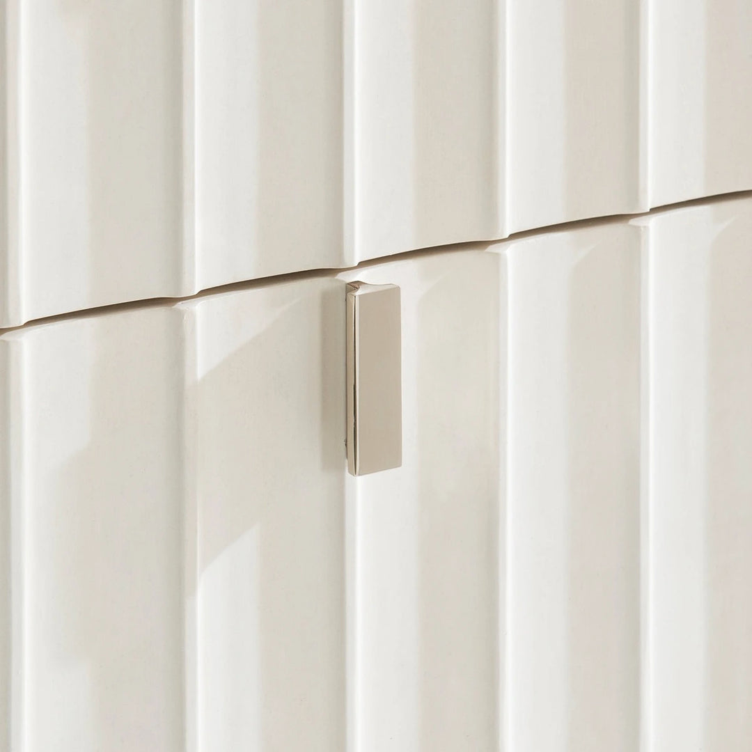 Modulum Tall Fluted Chest Of Drawers