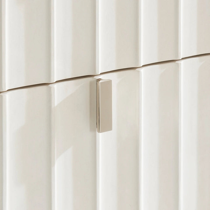 Modulum Tall Fluted Chest Of Drawers