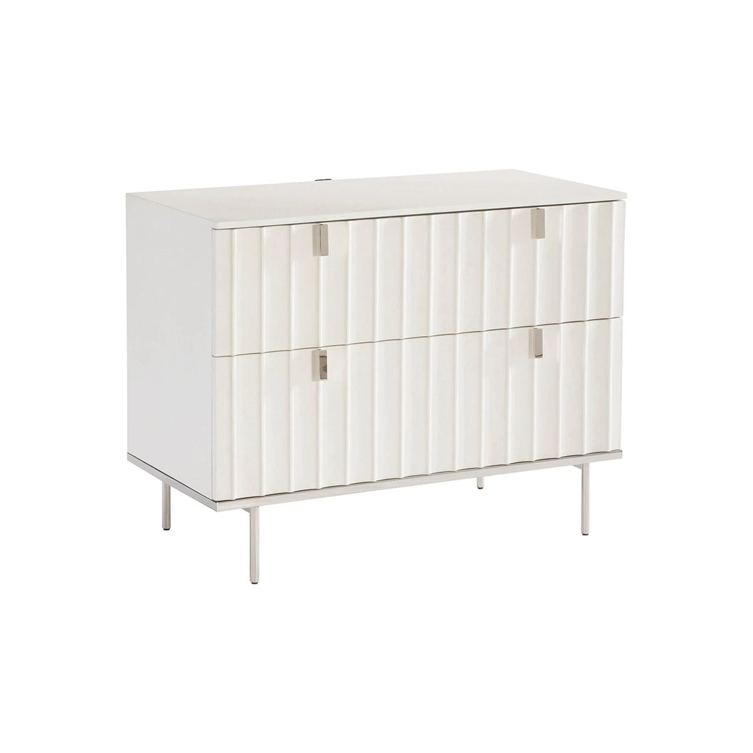 Modulum Fluted Nightstand