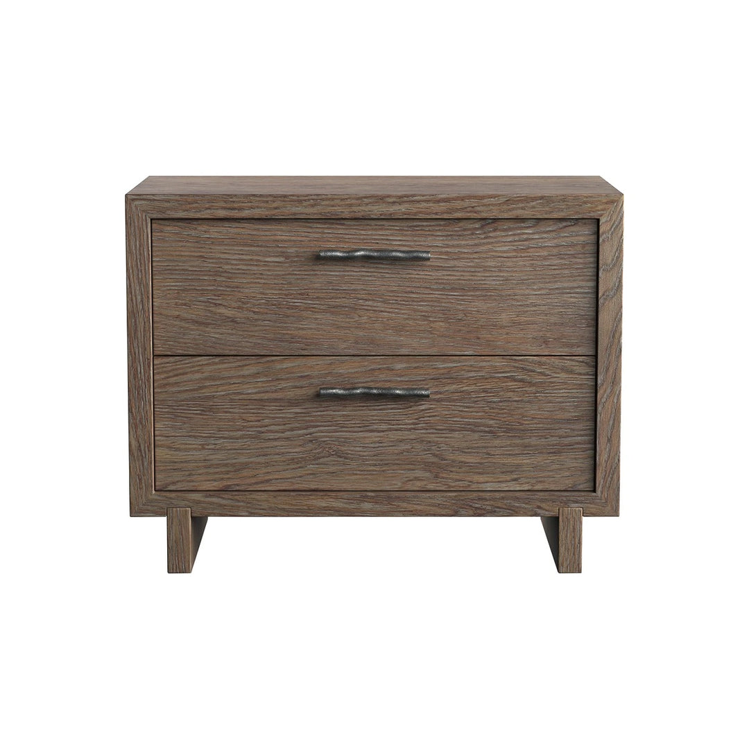 Casa Paros Wooden Wide Nightstand