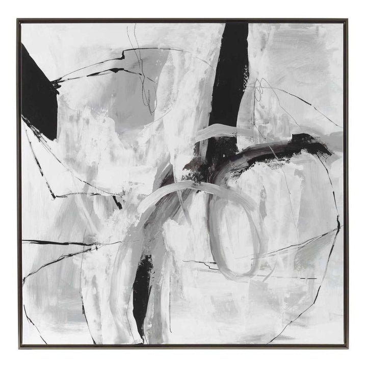 Looping Eternity Framed Abstract Art