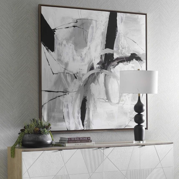 Looping Eternity Framed Abstract Art