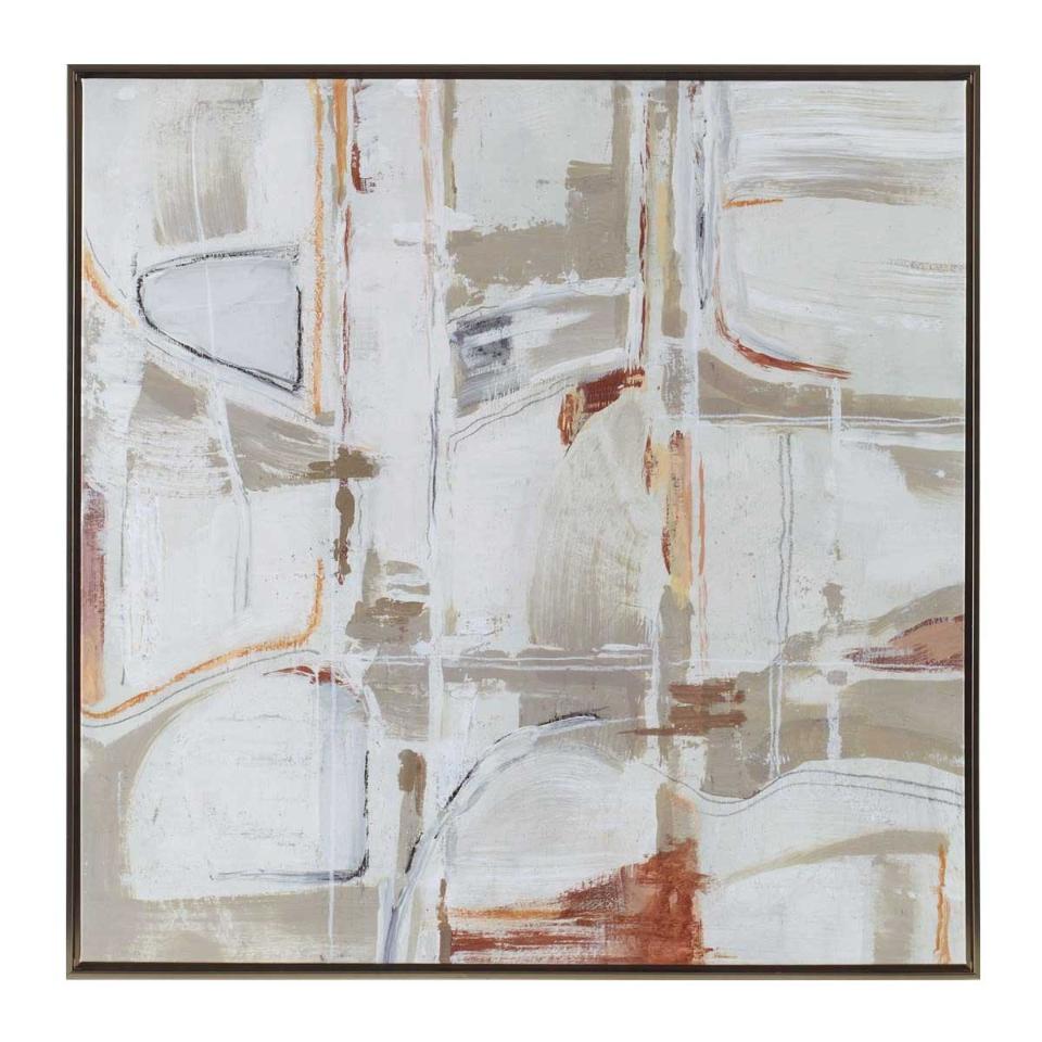 Neutral Nirvana Abstract Canvas Art