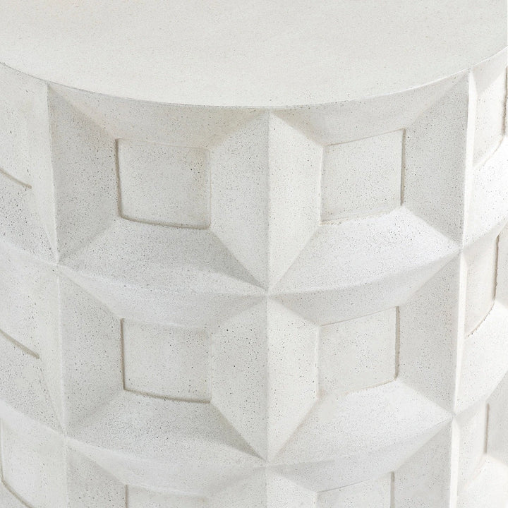Prado Geometric Accent Table