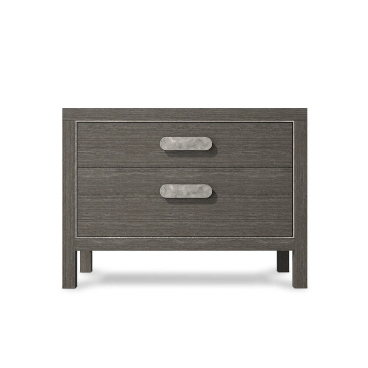 Prado 2 Drawer Wide Nightstand - Porcini