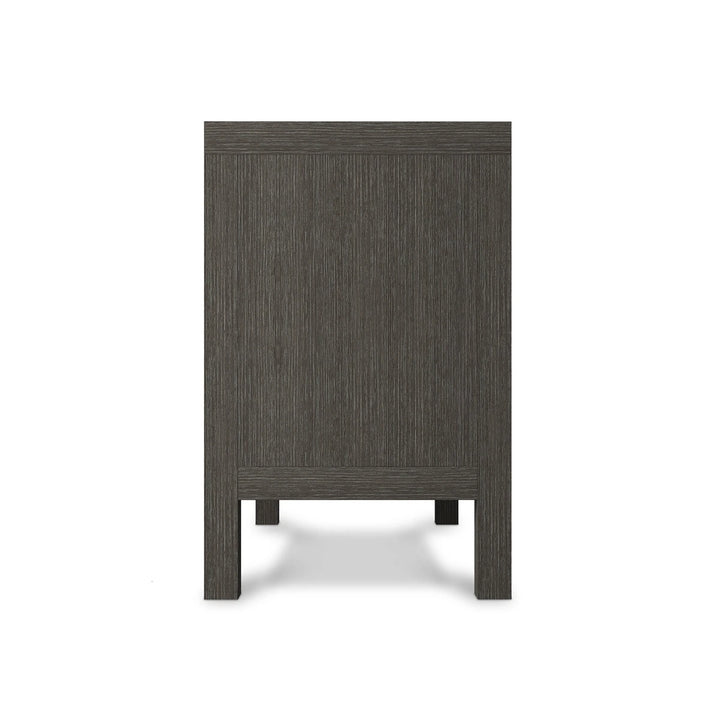 Prado 2 Drawer Wide Nightstand - Porcini